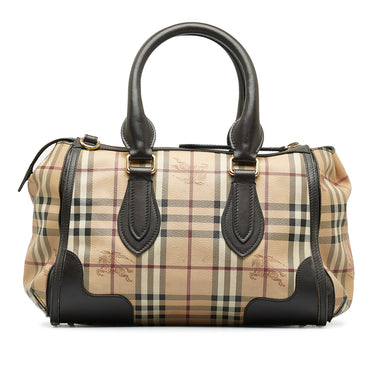 Burberry Haymarket Check Pochette - Brown Shoulder Bags, Handbags -  BUR116208