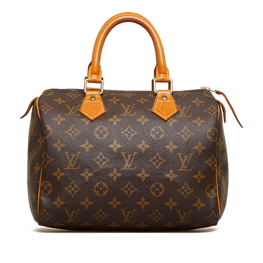 Louis Vuitton Handbag Speedy 35 Brown Monogram M41526 Boston Vl882