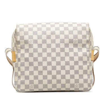 White Louis Vuitton Damier Azur Naviglio Crossbody Bag – Designer Revival