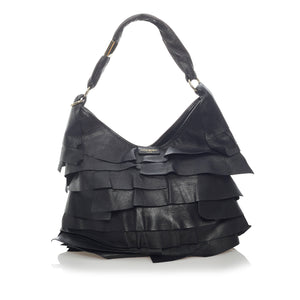 Yves Saint Laurent - The Saint Tropez Leather Hobo Bag Black