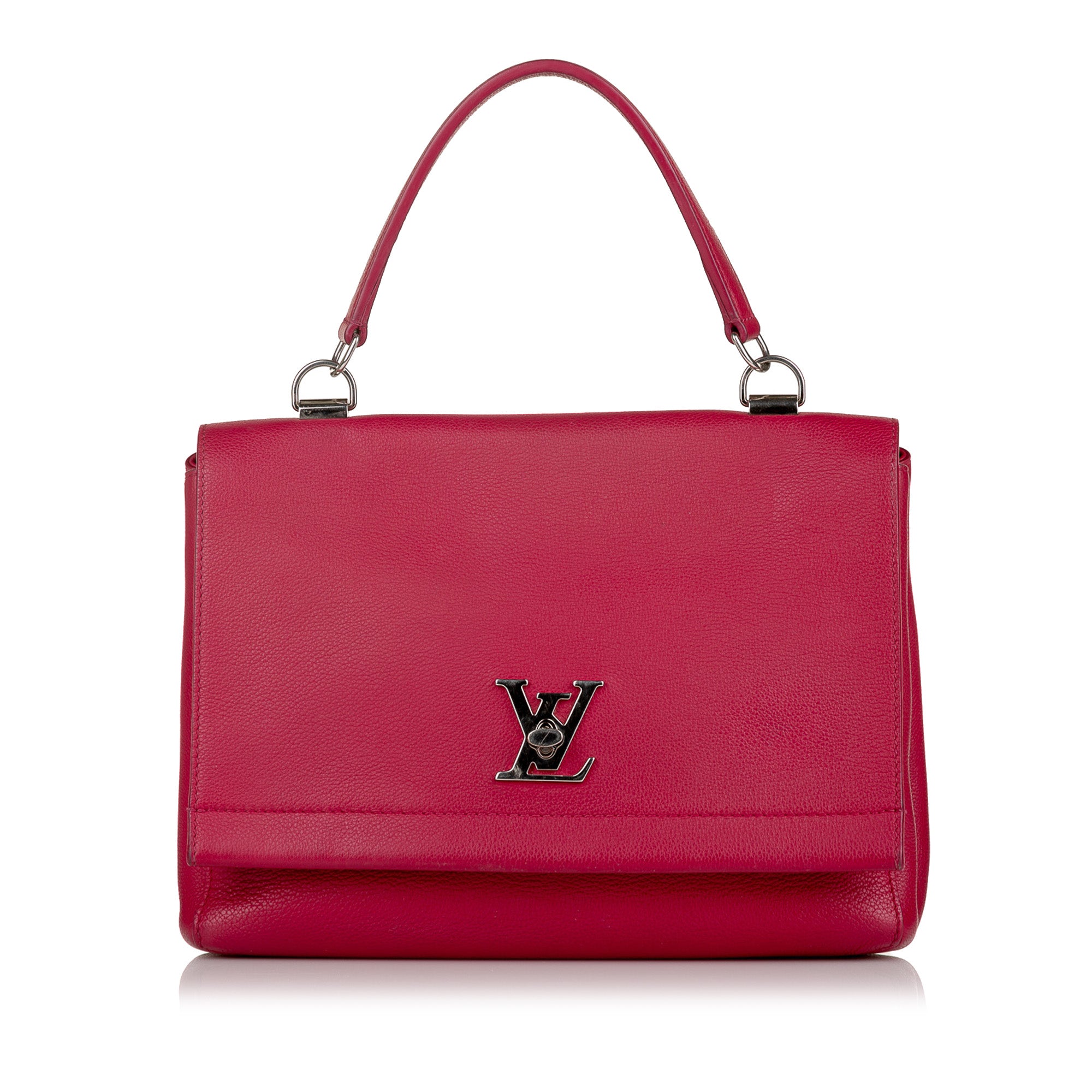 Louis Vuitton - Lockme Bucket - Black - Pink Trim