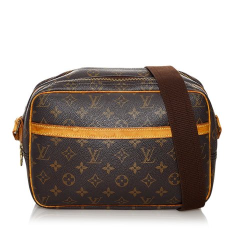 Pre-Owned Louis Vuitton Reporter PM Monogram PM Brow2 