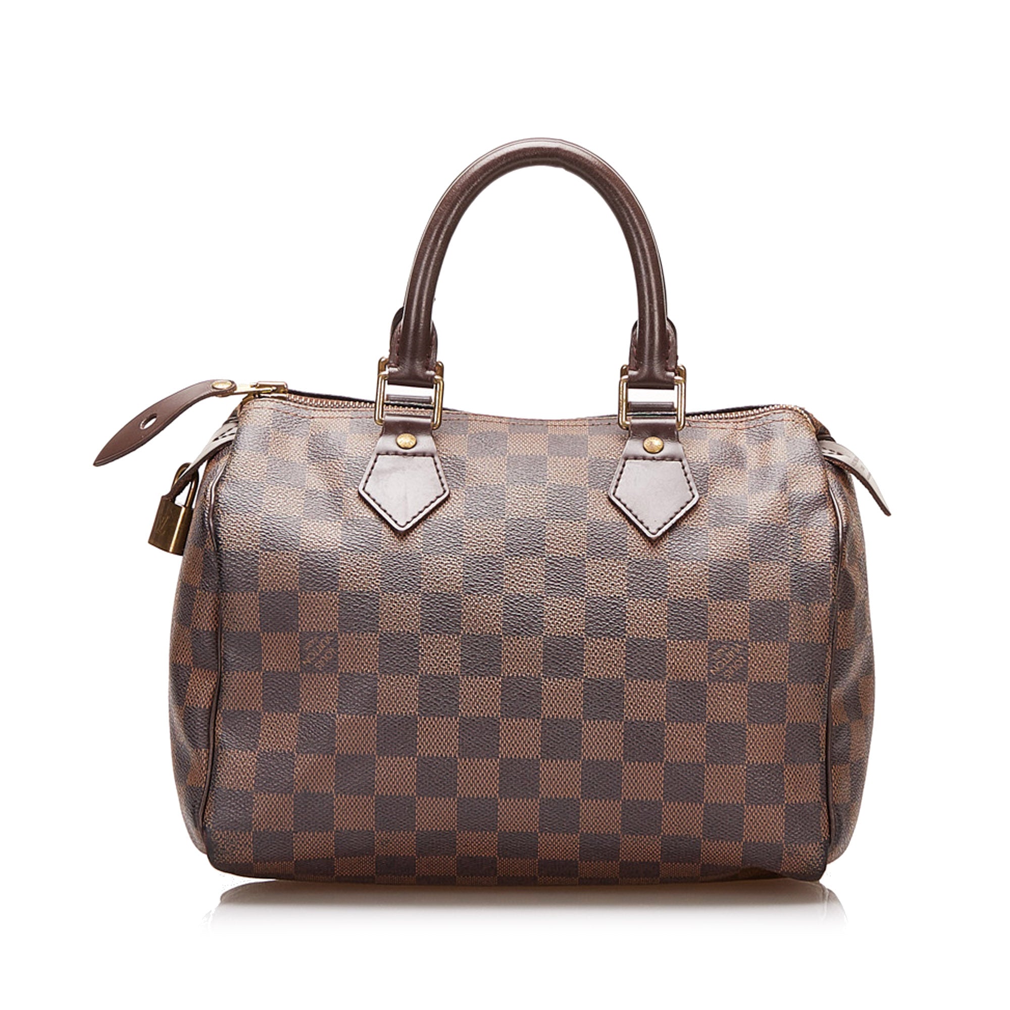 Louis Vuitton Speedy Damier Ebene (Without Accessories) 25 Brown