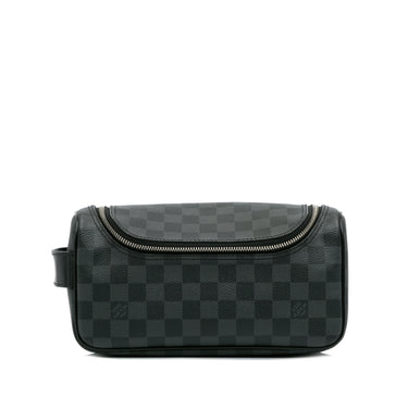 Louis Vuitton Black Damier Graphite Reverso Belt Cloth ref.1025530 - Joli  Closet