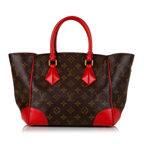 louis vuitton bags red and brown