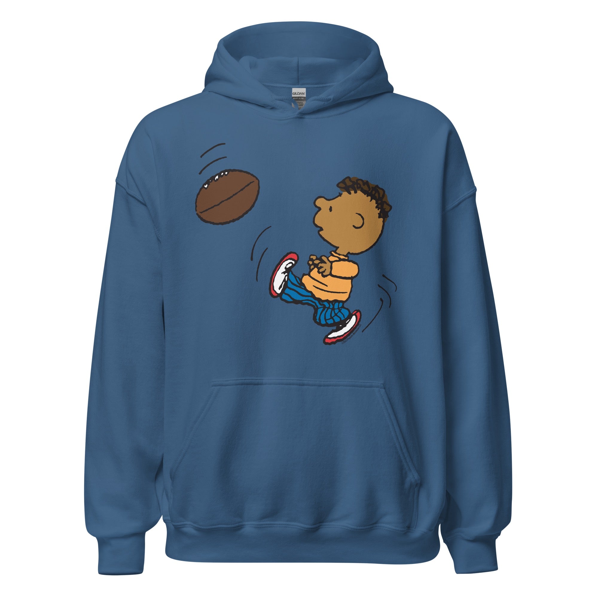 Franklin Football Adult Hoodie - The Peanuts Store product image