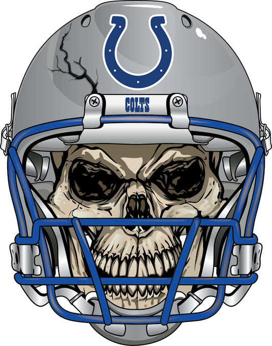 Indianapolis Colts Football Vinyl Decal Car Sticker Car 