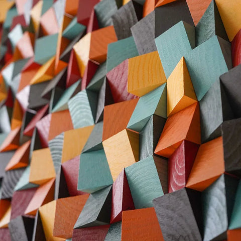 Artistic Wooden Tile Collection