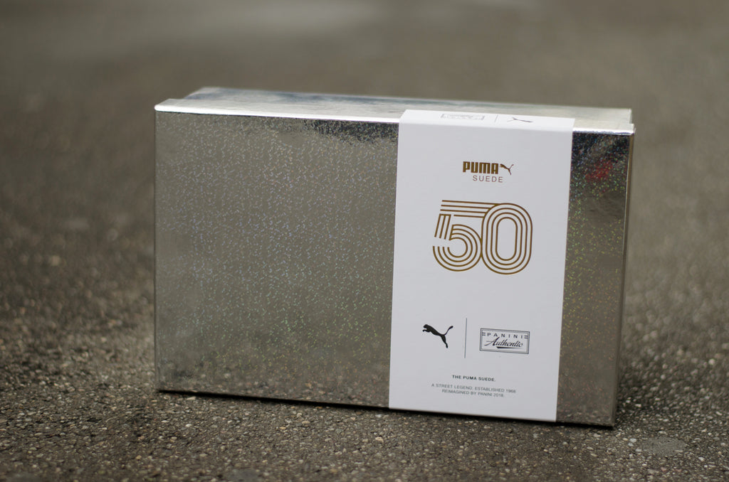 Puma Suede 50th anniversary x Panini ( Grey / Black ) 366323-01 