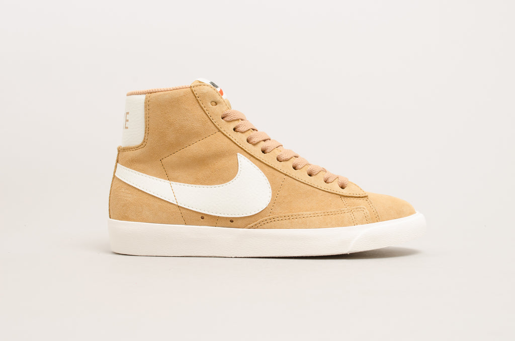 nike blazer high womens gold