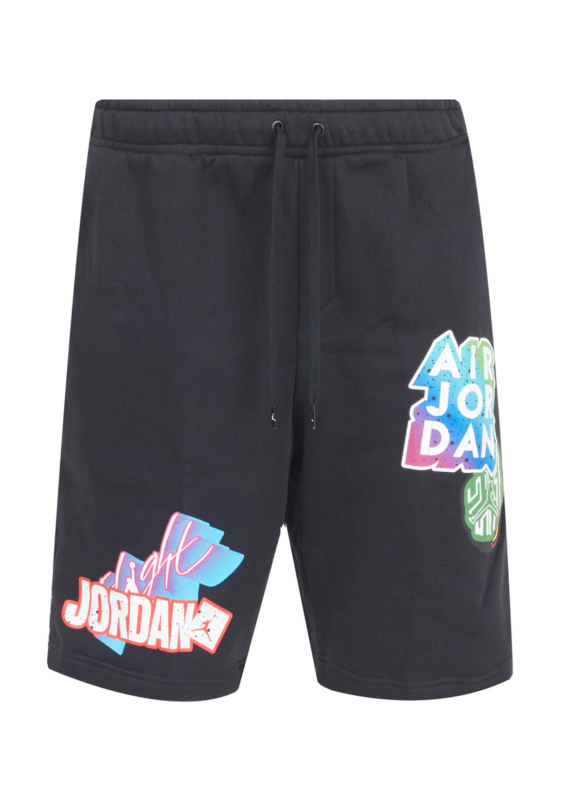 JORDAN: STICKER SHORTS [BLACK] – APB Store