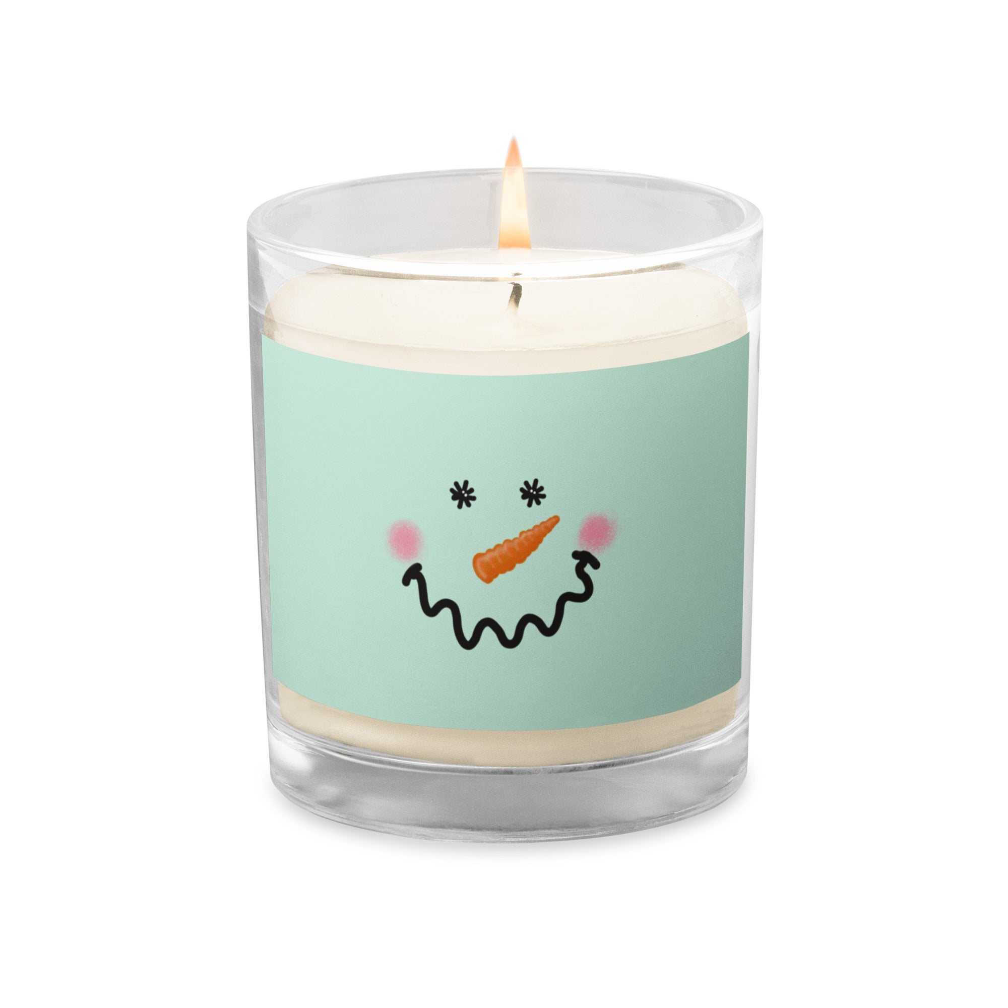 bath and body works snowman candle