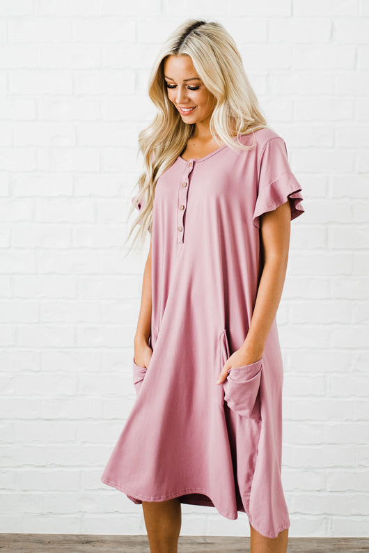 The Sophie House Dress: Lilac – Sign Here