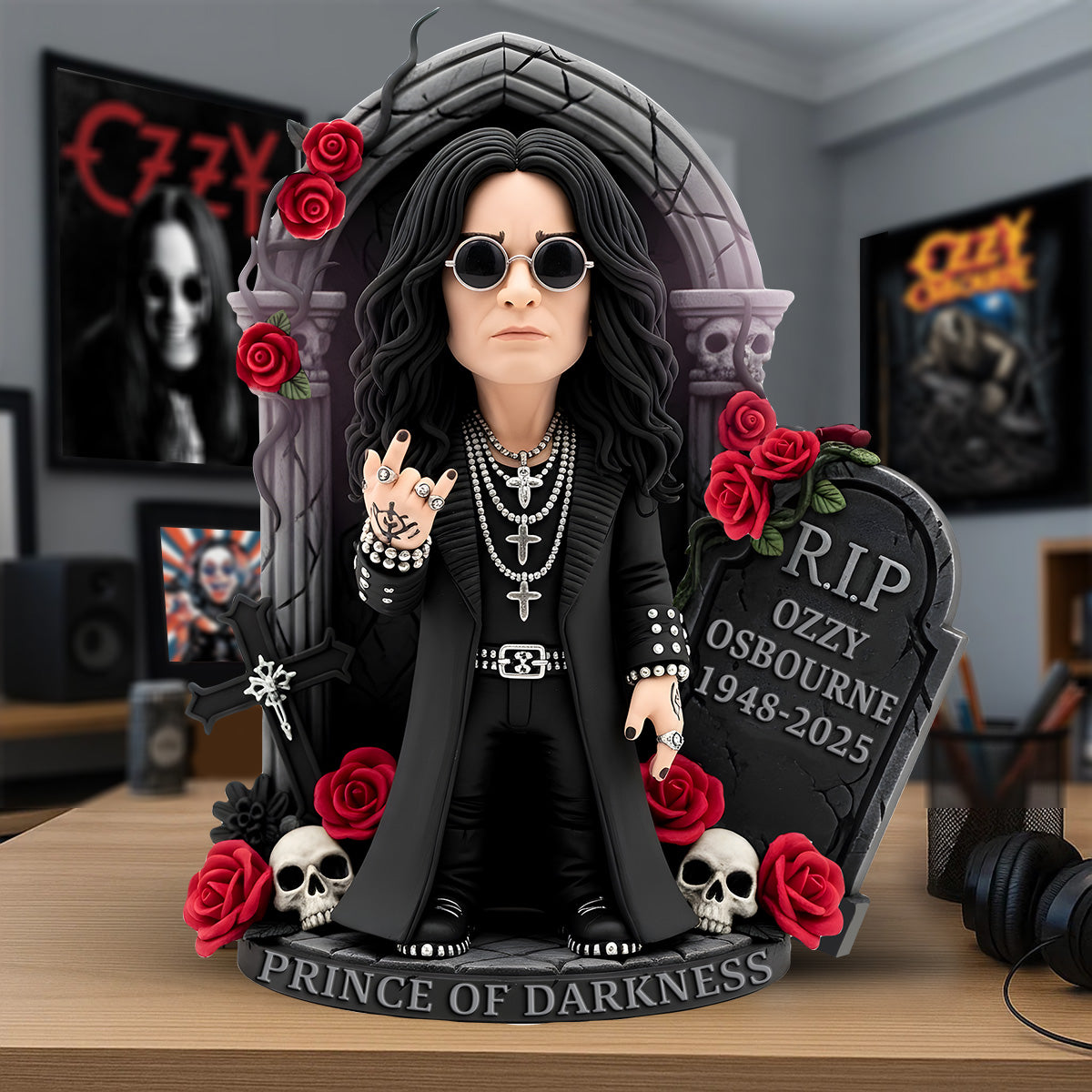 Prince Of Darkness - Trending Custom Shaped Acrylic Plaque