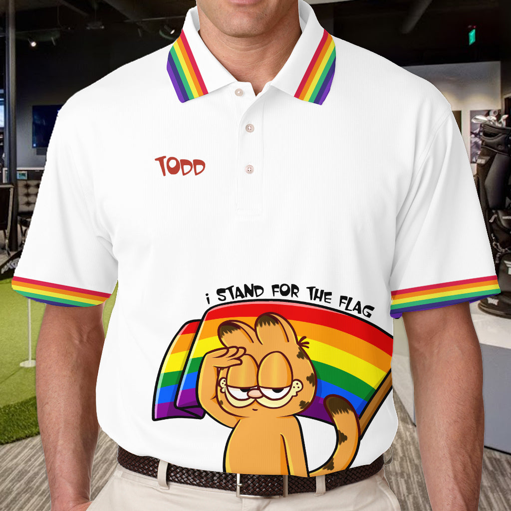 LGBT Pride Month Lion This Is Me - Personalized LGBT Support Polo Shirt