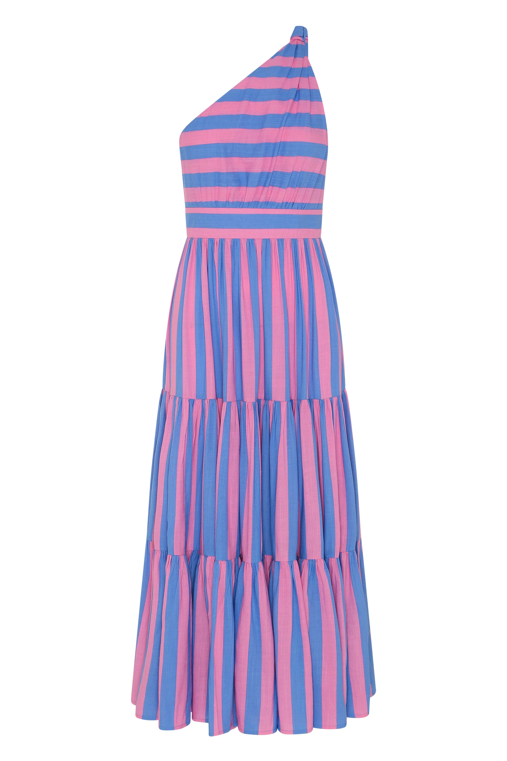 Calypso Dress In Gelato Stripe