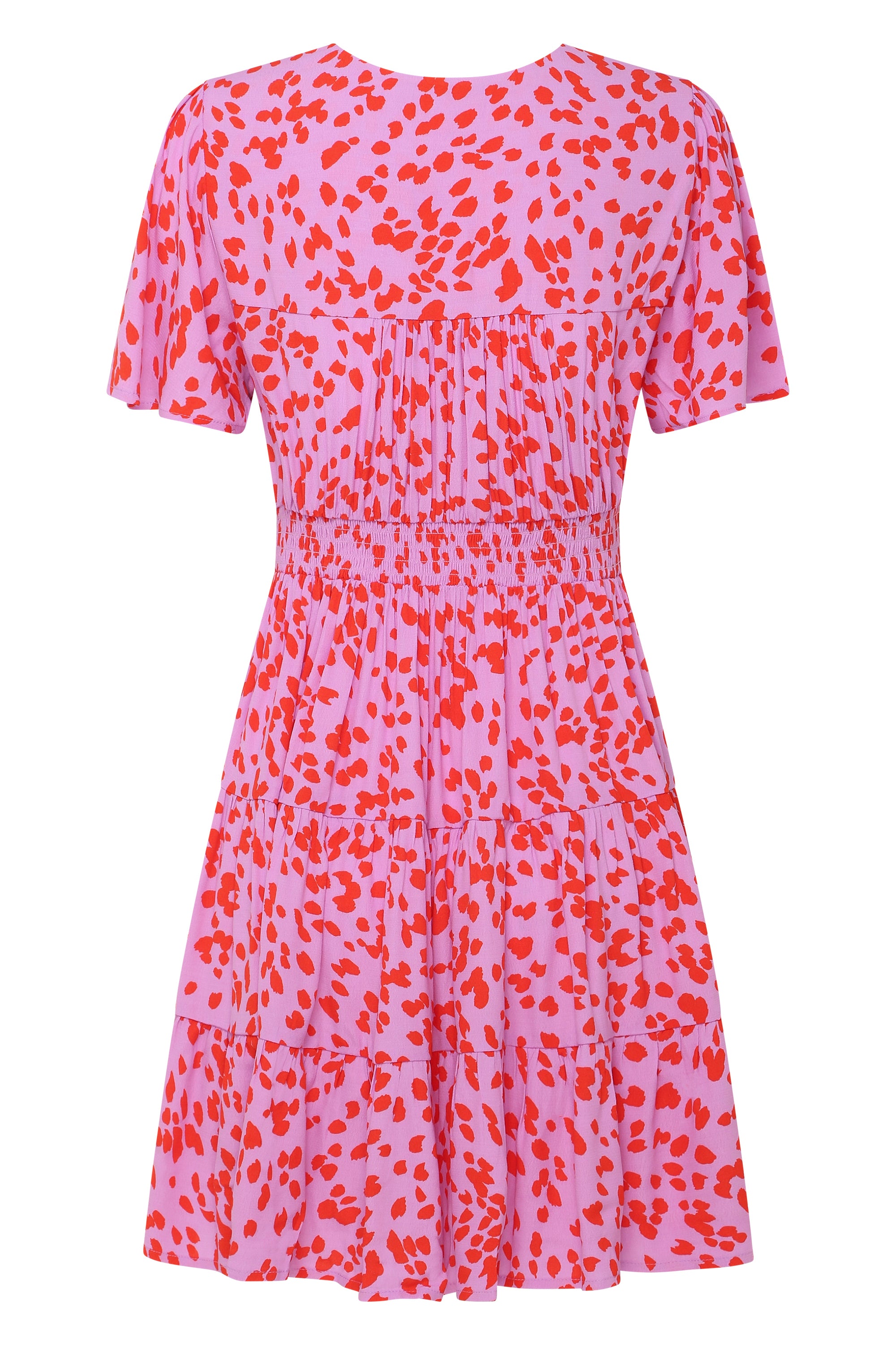 Carmella Mini Dress In Flamingo