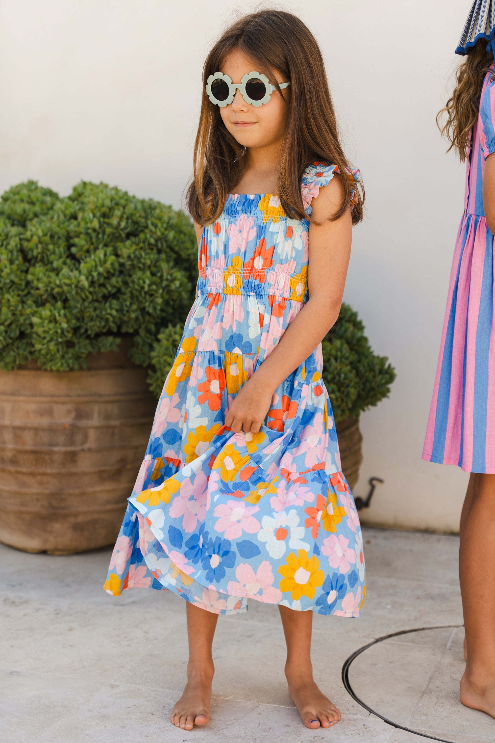 Ally Dress In Beach Daisy