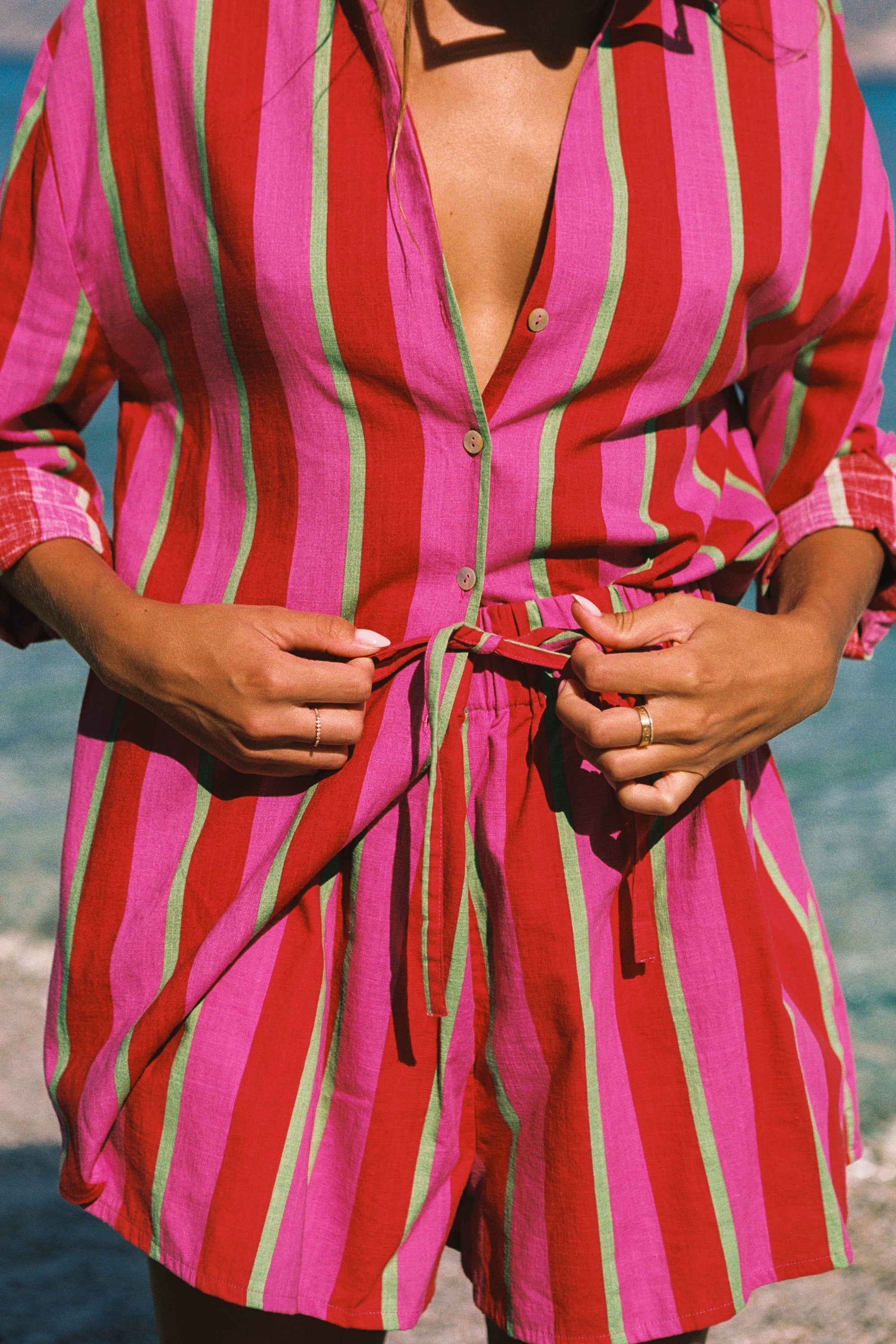 Beach Shirt In Jahazi