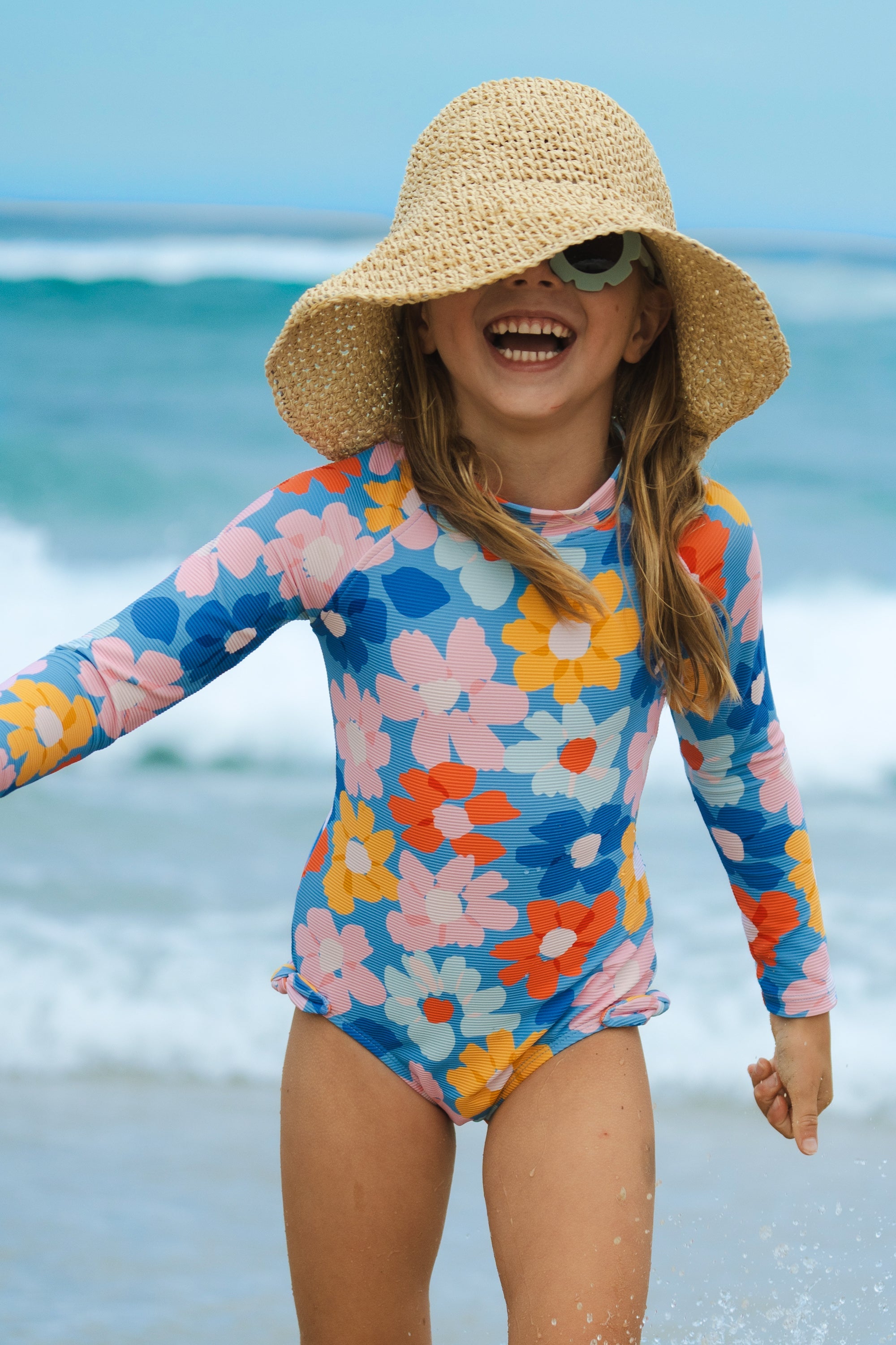 Lotta One Piece In Beach Daisy