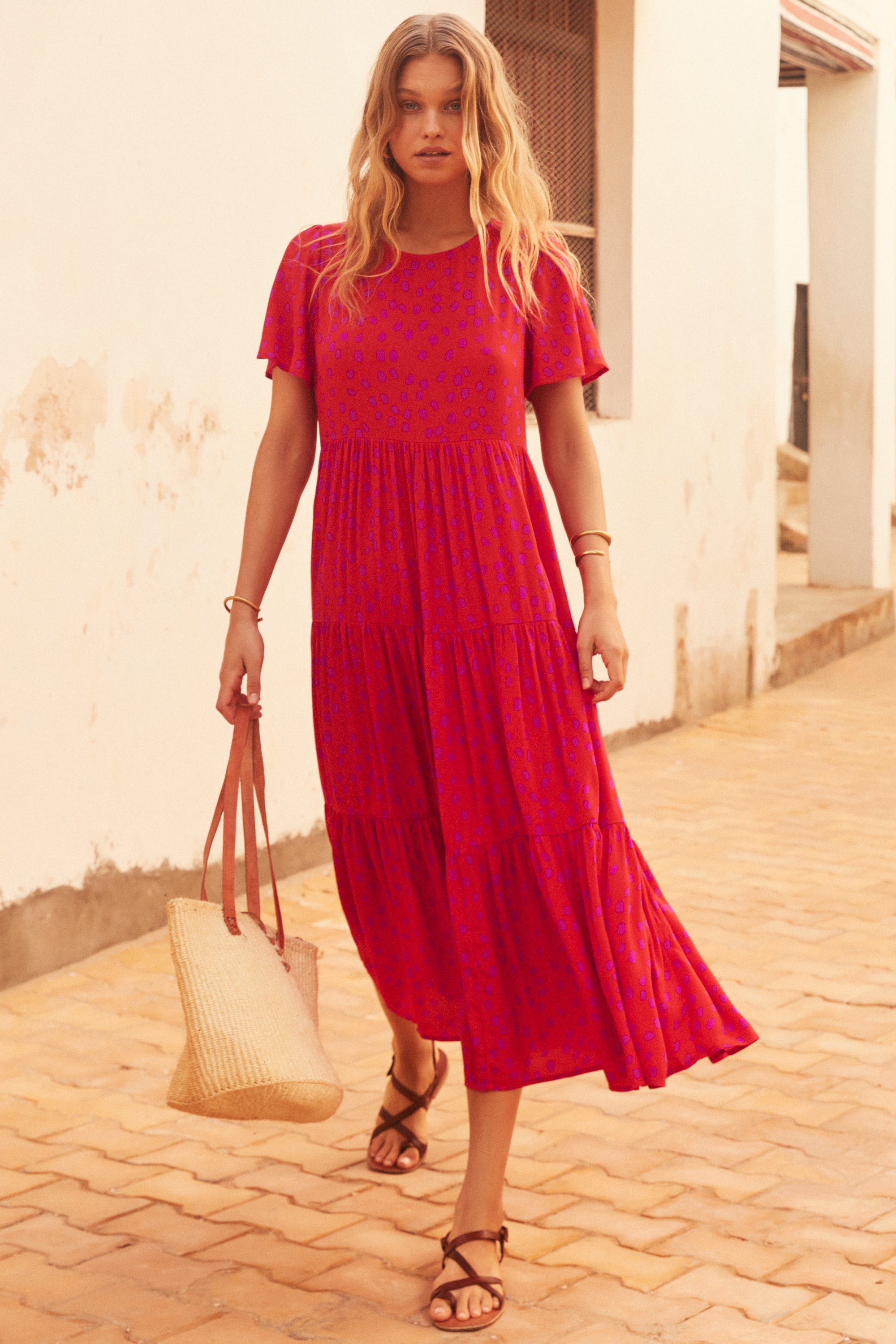 Marloes Midi Dress In Faza