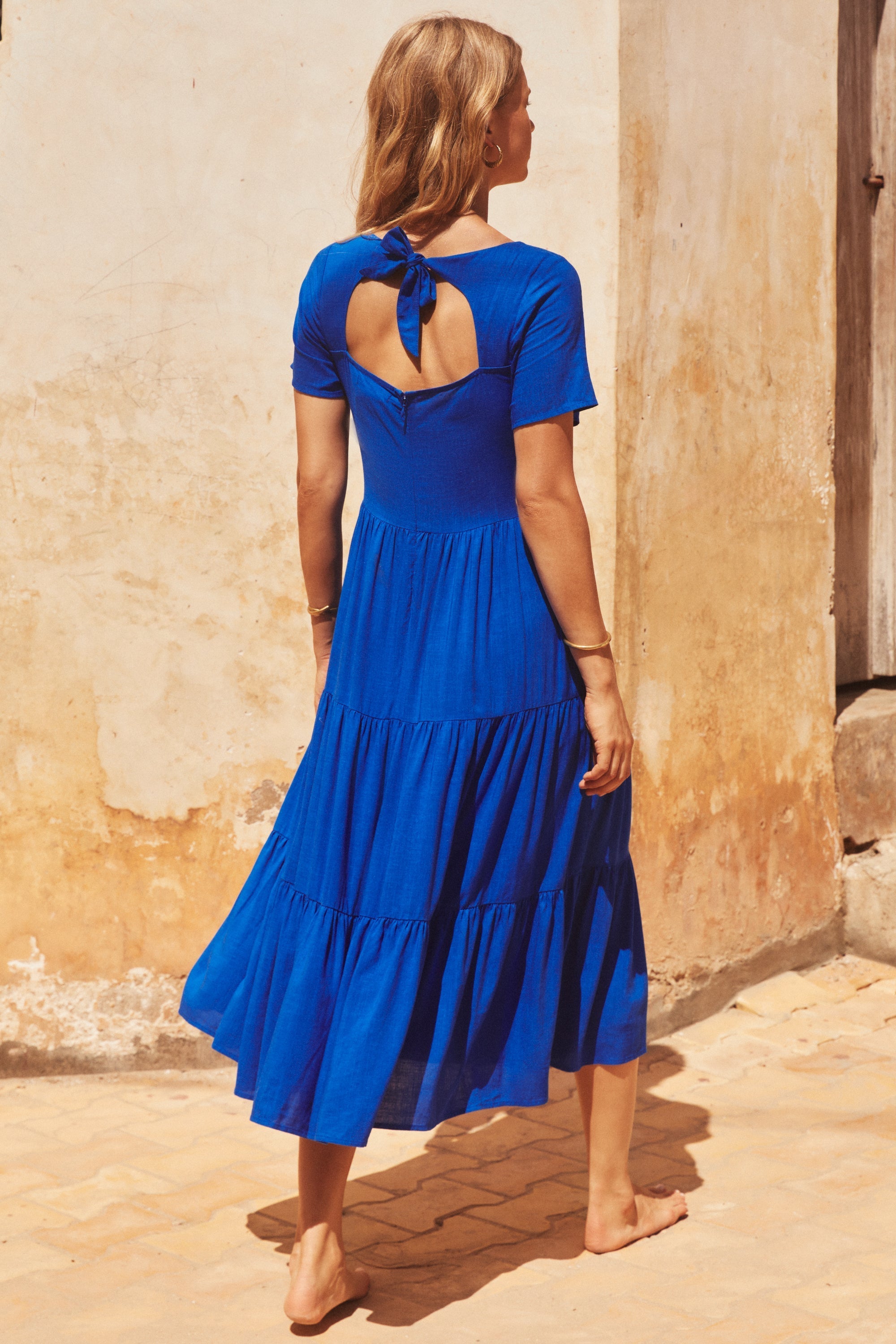 Jesse Dress In Cobalt Blue