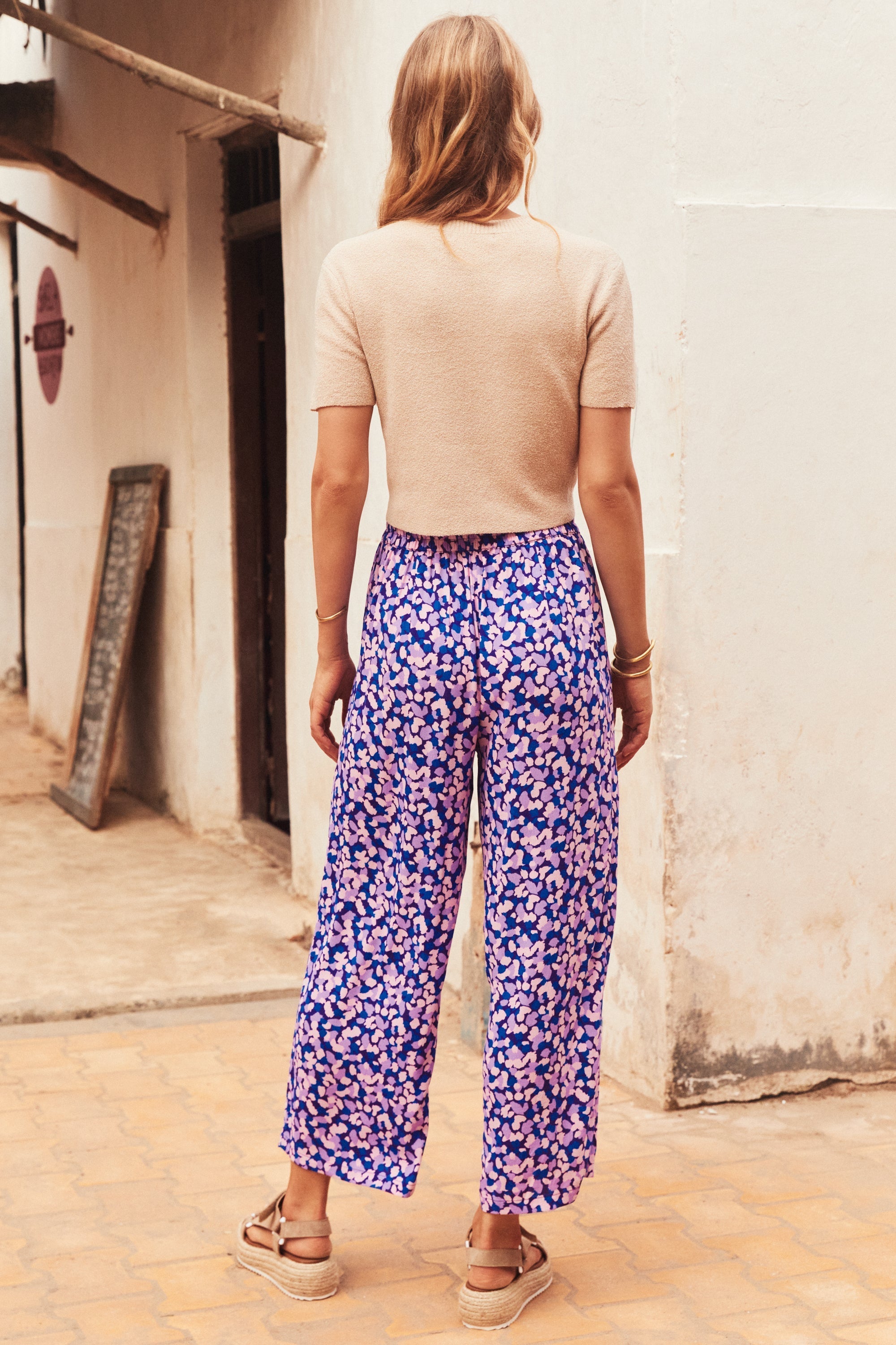 Amelia Pants In Violeta