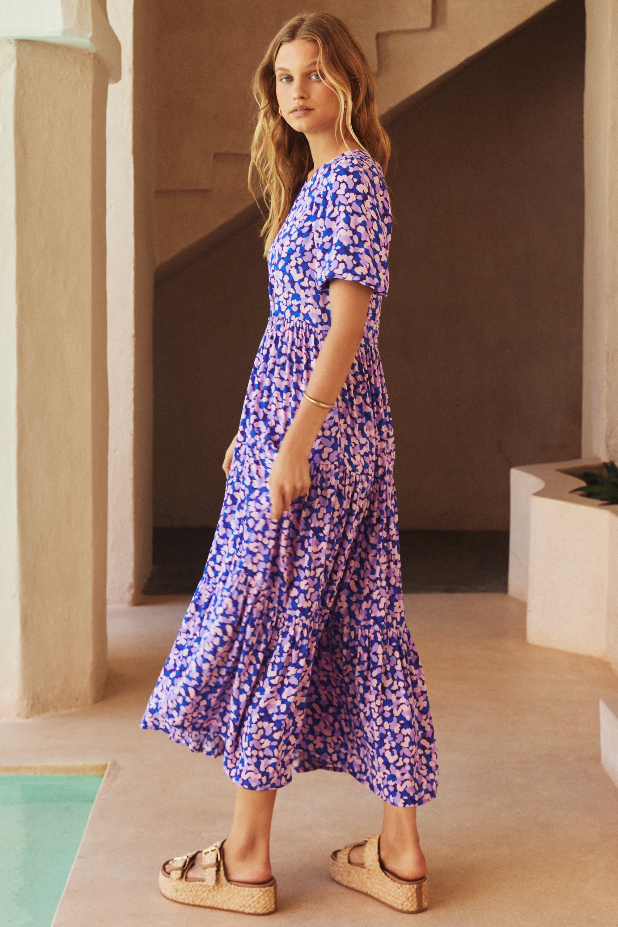 Lottie Dress In Violeta