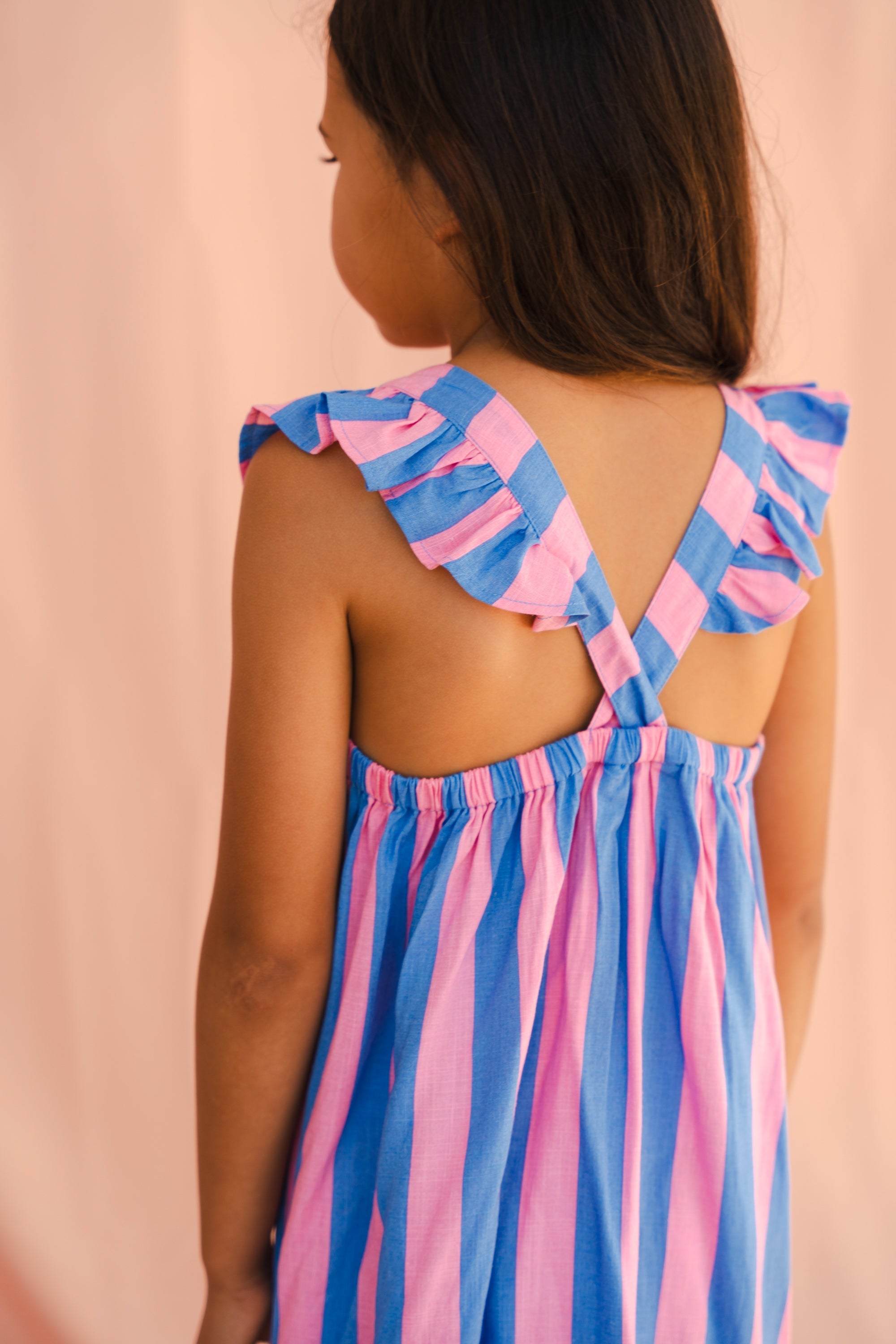 Maisy Dress In Gelato Stripe