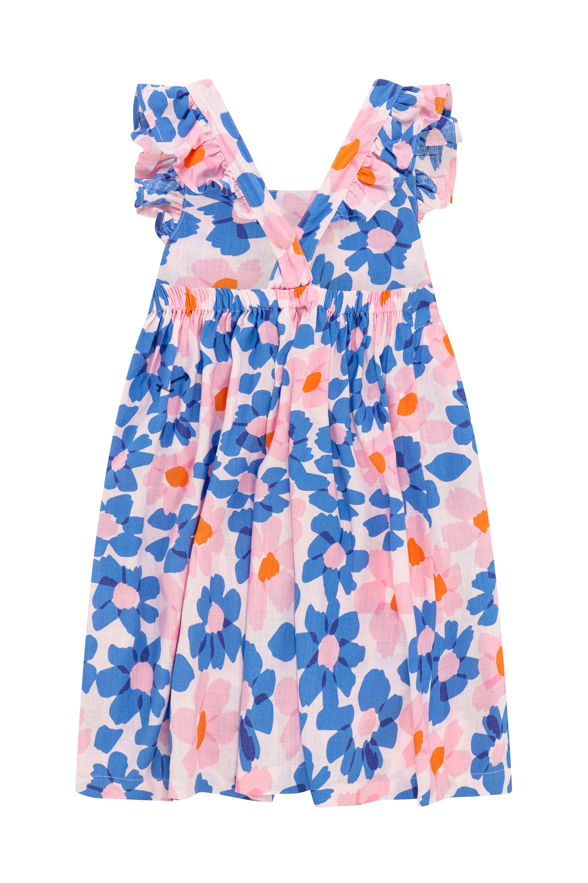 Maisy Dress In Ocean Daisy