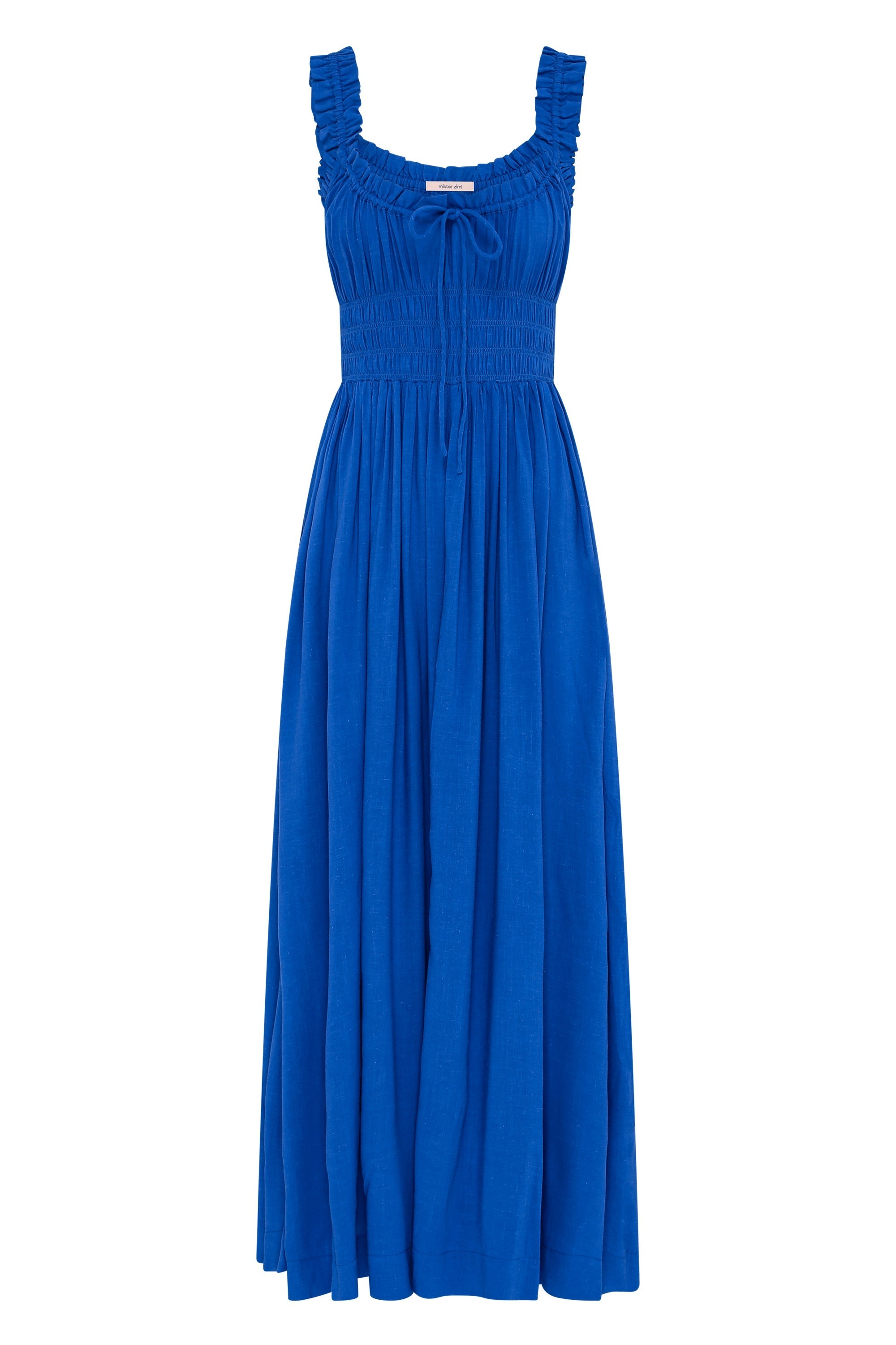 Molly Dress In Cobalt Blue