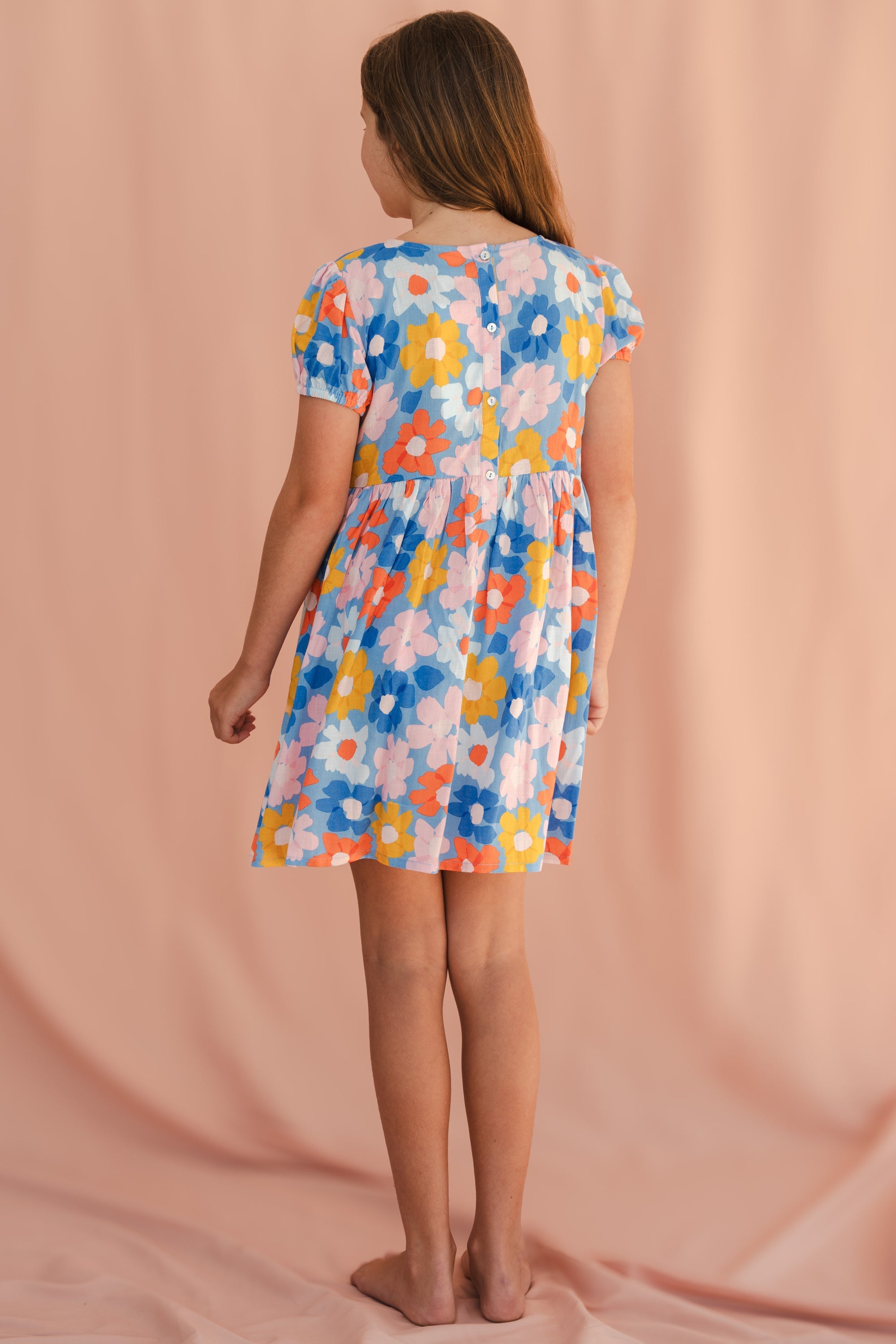 Nini Dress In Beach Daisy