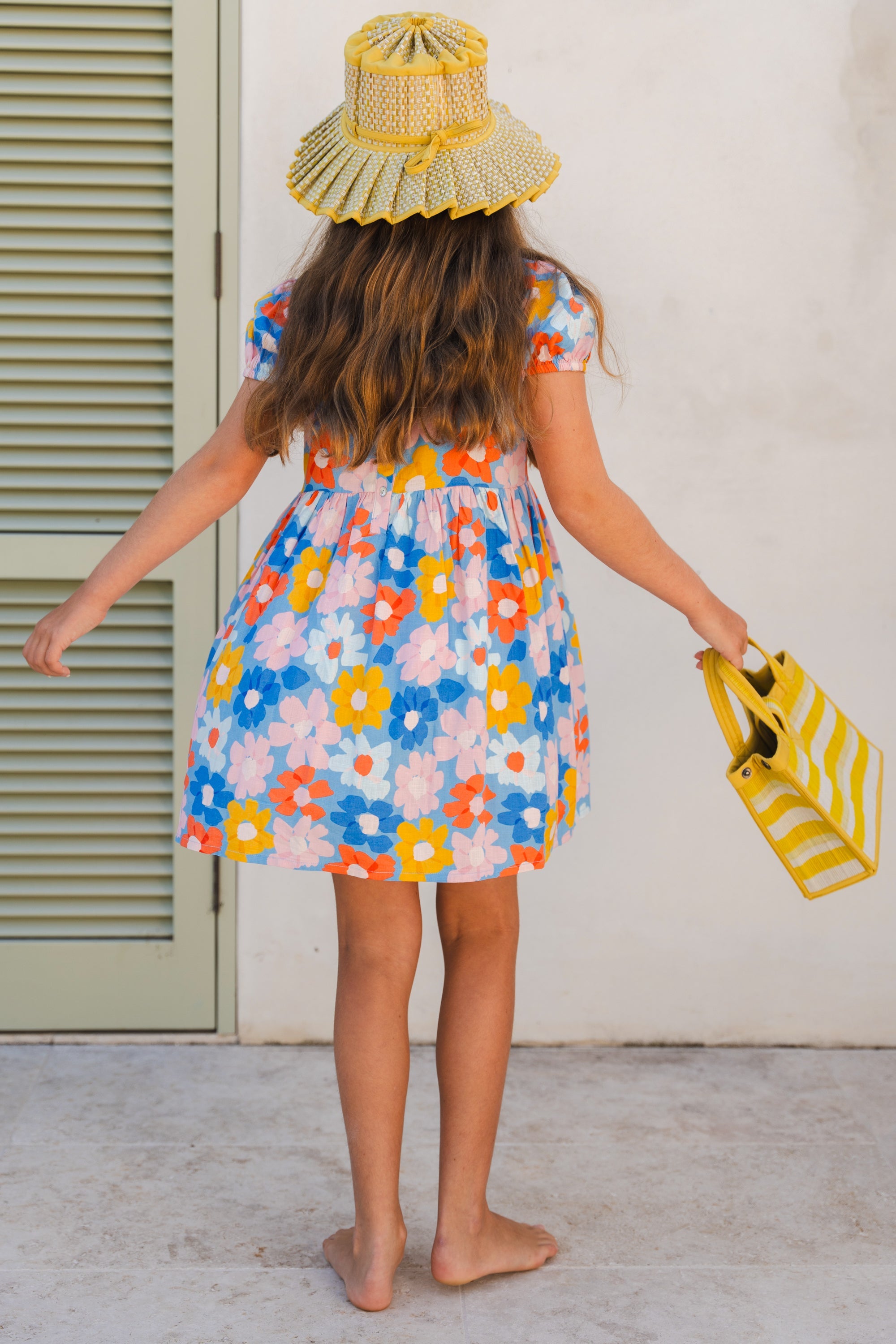 Nini Dress In Beach Daisy