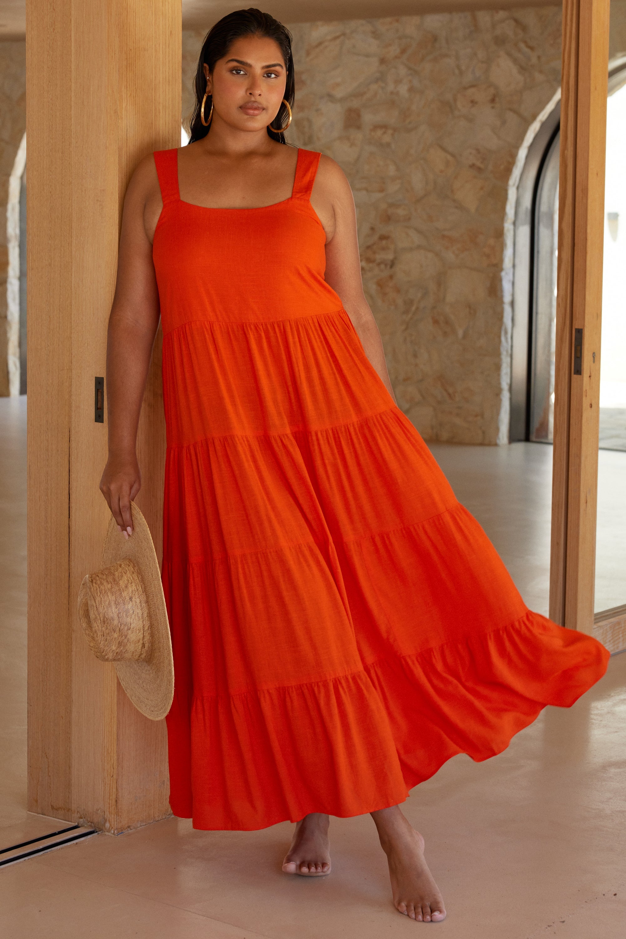 Sierra Maxi Dress In Spritz