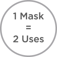 Dermovia Reusable mask