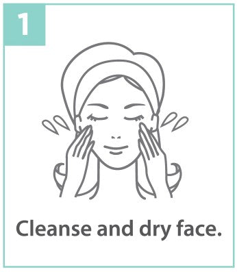 Dermovia DRY Mask Instructions