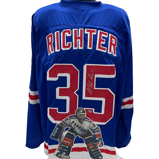 Mike Richter Signed New York Rangers Jersey (Steiner) 1994 Stanley Cup  Champion