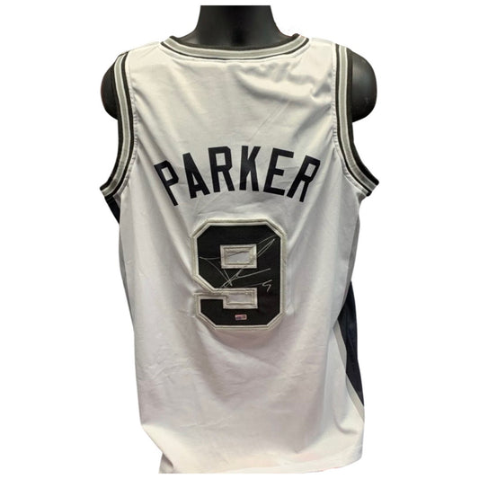 Tony Parker Signed Mitchell&Ness San Antonio Spurs Jersey - CharityStars