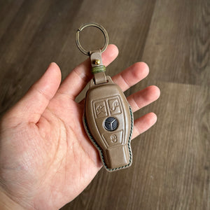 Mercedes-Benz key fob cover, Buttero Leather - Shao Leather - Mercedes Benz Key Fob Cover