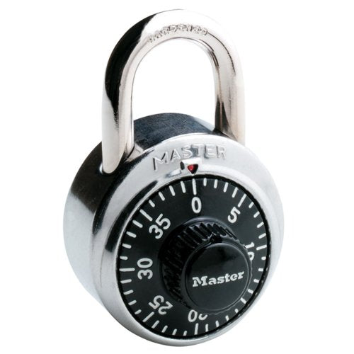 Abus 160-40-C 1-21/32 Corrosion Resistant Combination Padlock, 3 Digit  Resettable Code, 15/64 Diameter x 57/64 Shackle Clearance