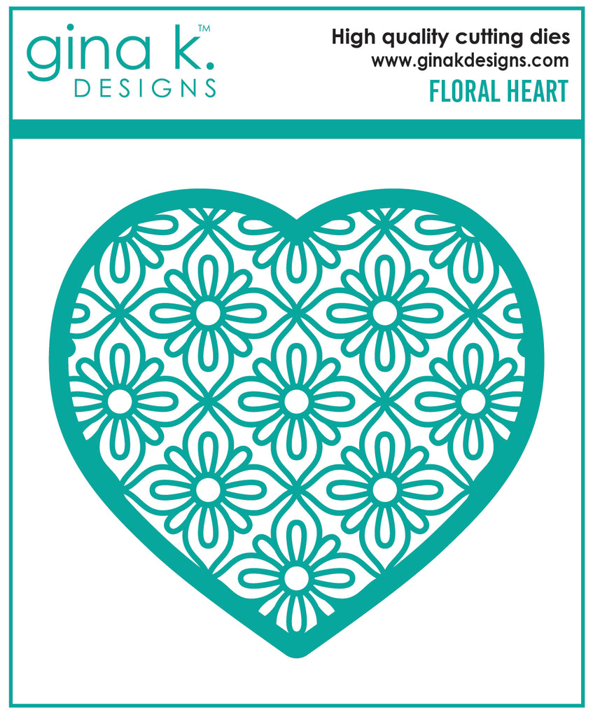 Gina K Designs - Clear Stamp - Love Hearts