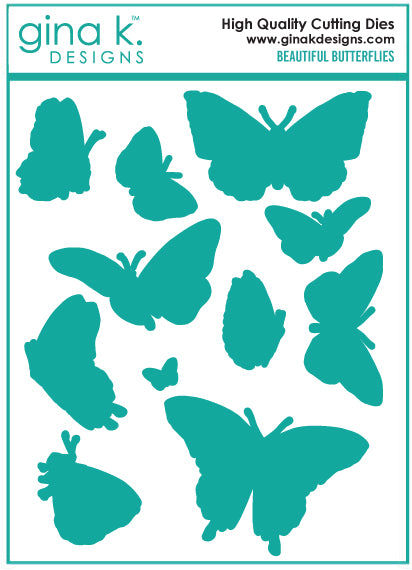 Beautiful Butterflies Stamp Set - Boho Collection - Catherine