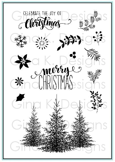 STAMPS- Blizzard – Gina K Designs, LLC