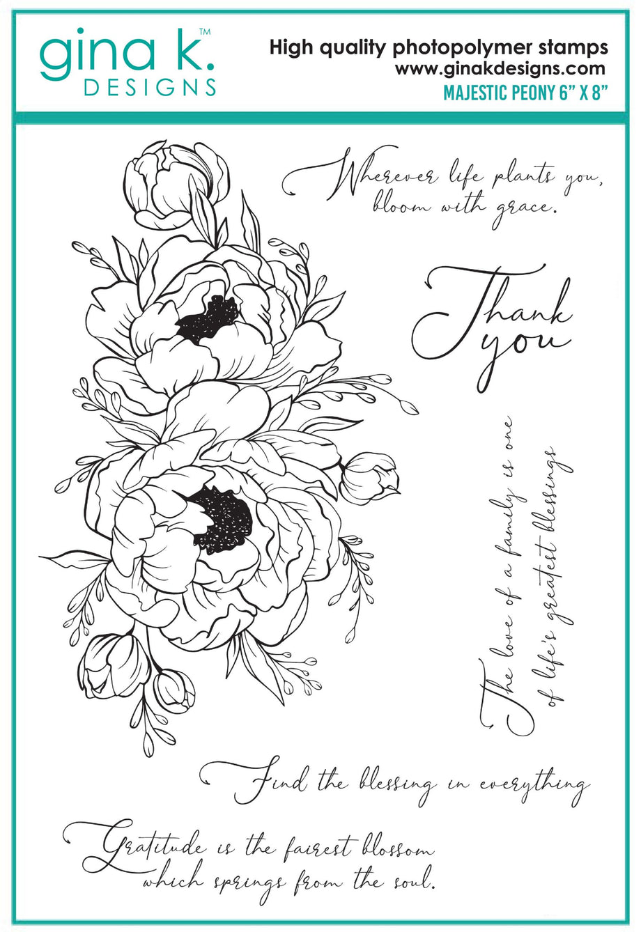 Gina K. Designs - Loving Letter handmade by stamp — Magnuson custom stamps
