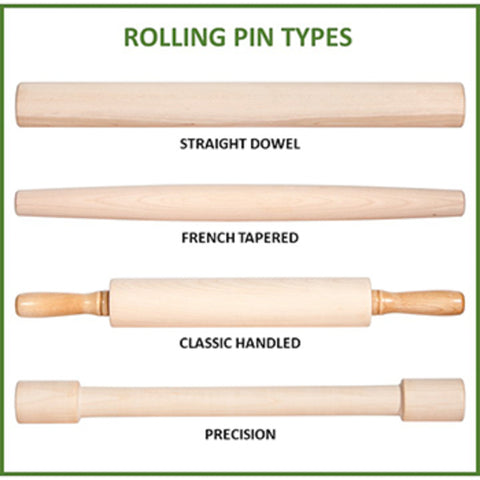 Rolling pin types