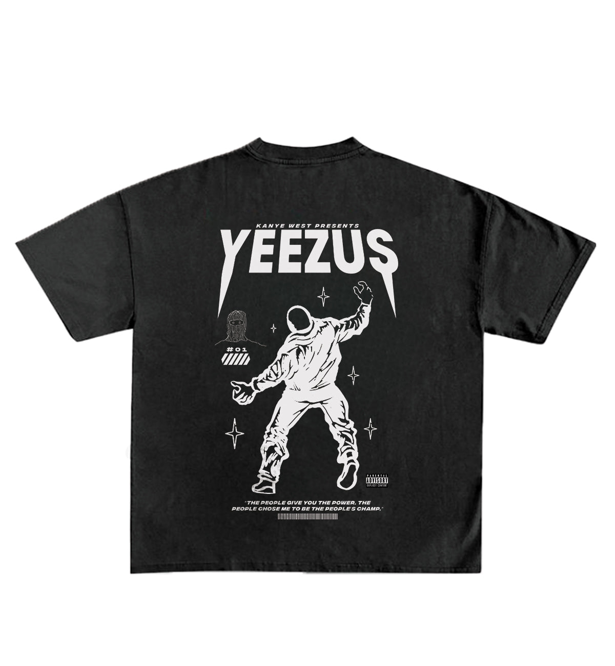 Yeezus Designed Graphic Tee - STREETWEAR