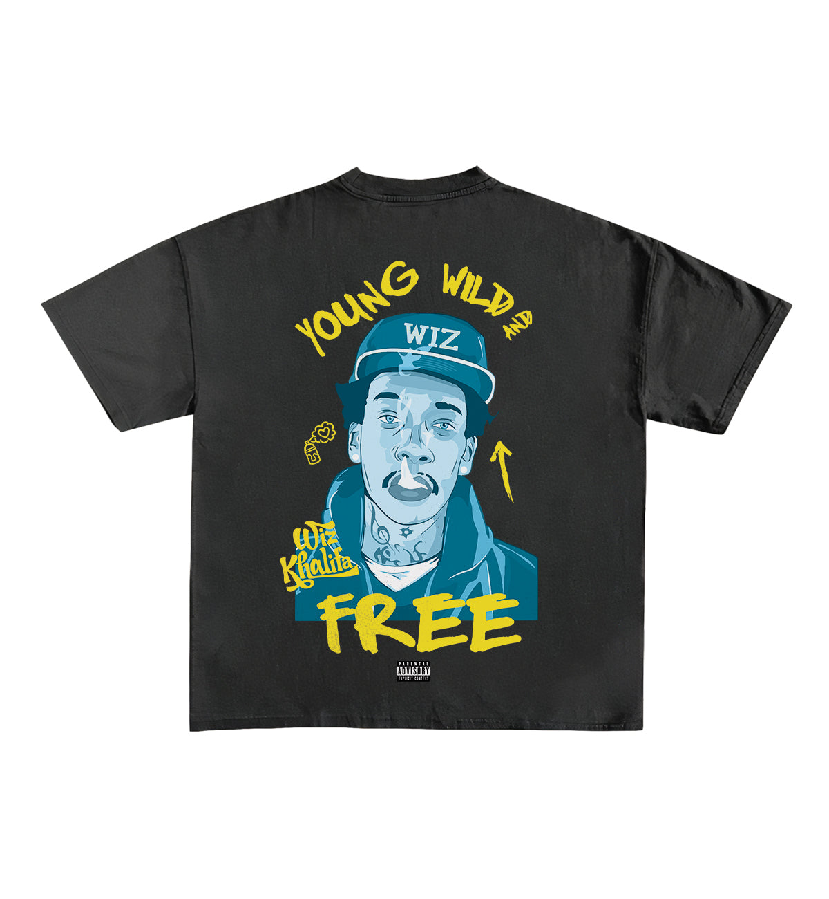 Wiz Khalifa Designed Graphic Tee - STREETWEAR