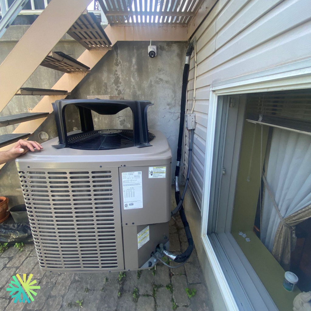 Installation of a Central Heat Pump in Montreal