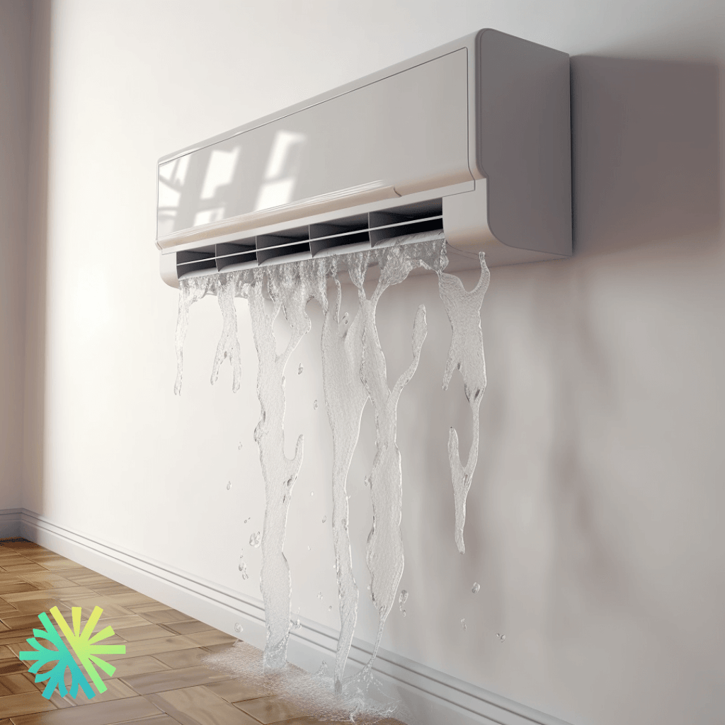 Repair Service: Wall-Mounted Heat Pump - Condensate Drain Obstruction