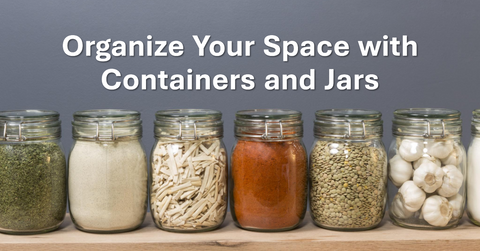 Containers and Jars as Storage Solutions